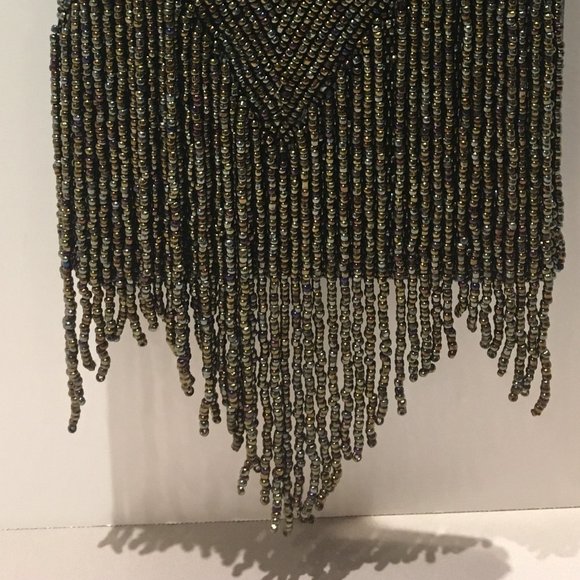 GRAY BEADED PHONE BAG - Picture 12 of 14